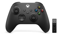 Microsoft Xbox One Wireless Controller + Wireless Adapter for Windows 10 - Black